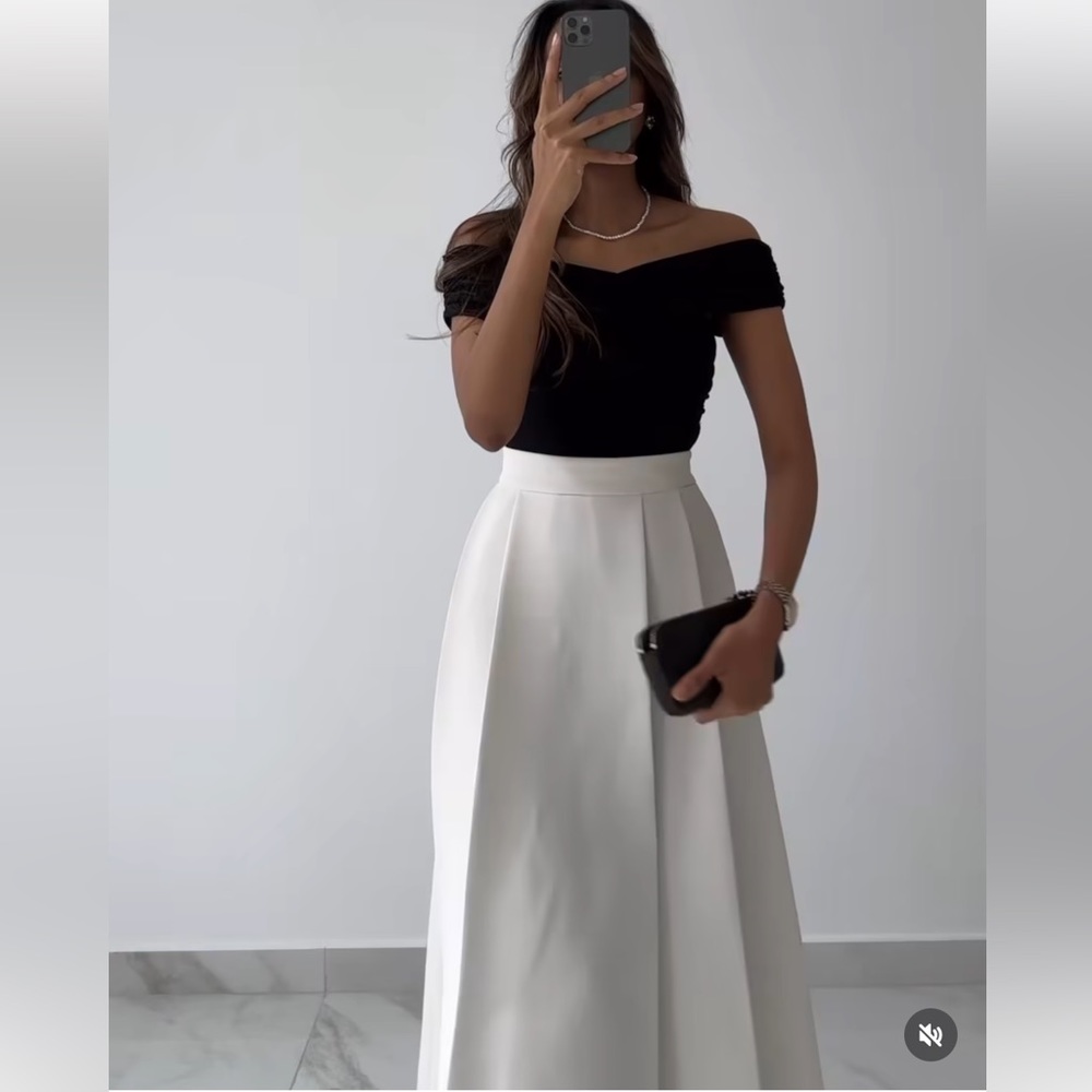 ZARA RUCHED WRAP BODYSUIT